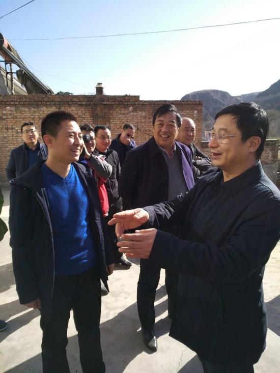 临县县委常委,副县长,孝义市副市长王勇孝义市住建局马世要及班子成员
